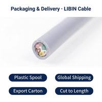 Cable de Cobre Estañado LIYCY 6*0.25 con Blindaje Trenzado de PVC 300V/300V con Alta Resistencia a la Interferencia Electromagnética