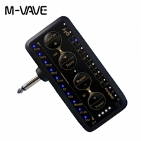 M-VAVE H8 Amp Gitar Plug Effects Headphone Mini Amplifier Speaker Combo Amplifier Gitar Elektrik Sound Pedal Board Delay