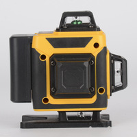 Niveau laser industriel personnalisable de haute précision, laser vert 16 lignes, 3 auto-nivelants, utilisation intérieure/extérieure