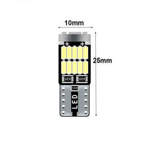 Ampoule LED T10 de haute qualité <span class=keywords><strong>pour</strong></span> <span class=keywords><strong>voiture</strong></span>, 26SMD 3014 Canbus, éclairage intérieur de <span class=keywords><strong>voiture</strong></span>, ampoule de stationnement, état neuf, intérieur de <span class=keywords><strong>voiture</strong></span>, <span class=keywords><strong>pour</strong></span> voitures - Product Image 4