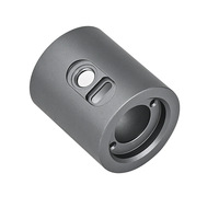 Équipement industriel en alliage d'aluminium pour téléphone portable, avec fonction de rotation panoramique et inclinable, usinage CNC, objectif de caméra personnalisé pour prise de vue intelligente et suivi automatique