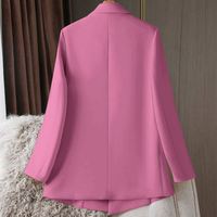 Vente en gros 2025 printemps automne dames Blazer bureau Design de mode boutons en métal femmes veste de costume