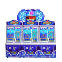 Machine de jeu d'arcade ludique à monnayeur, à lancer de balles et à récompenses, équipement d'amusement commercial sur le thème du carnaval pour centre de jeux