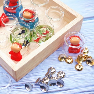 <span class=keywords><strong>Mini</strong></span> globe à poissons en verre avec dentelle pour maison de poupée, <span class=keywords><strong>mini</strong></span> aquarium en dentelle, accessoires d'ornement pour maison de poupée, <span class=keywords><strong>moule</strong></span> en silicone - Product Image 2