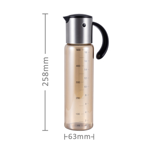 Bouteille distributrice <span class=keywords><strong>d</strong></span>'<span class=keywords><strong>huile</strong></span> <span class=keywords><strong>d</strong></span>'<span class=keywords><strong>olive</strong></span> et de vinaigre en verre, outils de cuisine automatiques Red Dot Design - Product Image 2