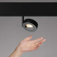 Tunnable blanc DALI TUYA ZIGBEE 0-10V led magnétique DC48V projecteur downlight linéaire rail système d'éclairage