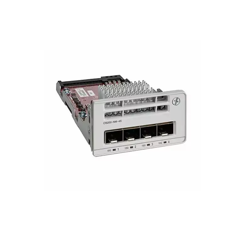 Nouveau module réseau original 9200 4x1G C9200-NM-4X = avec les meilleures performances en stock