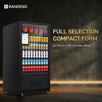 Máquina de Ventas Combinada con Pantalla Táctil BANDENG 6610SS 10T con Color de Gabinete Personalizable para Operación Minorista Diaria
