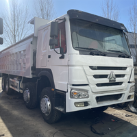 Camion à benne basculante automatique Sinotruk Camion Howo 12 roues 60 tonnes Euro2/3/4 10