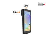 SEUIC UTouch 2 PDA Genggam Tangguh Pembaca RFID UHF 5.5 Inci 5000mAh NFC untuk Inventaris Aset Ritel Inspeksi Kereta Api