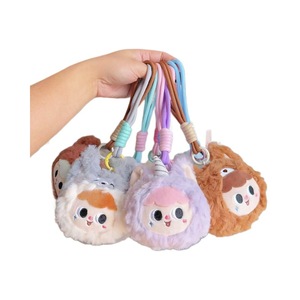 Ruun nouveau dessin animé Fruit Animal Série En Peluche Pendentif mignon mini ours sac décor filles cadeaux mini peluche poupée porte-clés Aveugle Boîte Jouets - Product Image 1