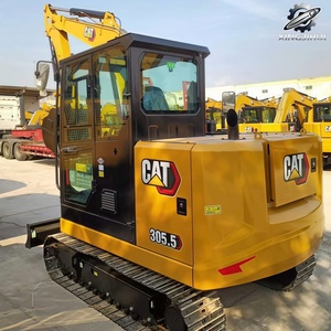 Used CAT305.5 MiniCrawler Excavator 5Ton 0.22m³<b>Bucket</b> Original Japan Brand <b>Small</b> Construction Excavator Low Hours Good Condition - Product Image 3