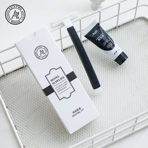 Juego de artículos de tocador personalizados para hotel, zapatillas desechables, cepillo de dientes, set de artículos de tocador, champú - Product Image 4