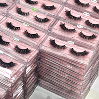 Faux Cils Vison 3D Volume Complet et Classique, Fournisseur de Faux Cils Vison Réel 5D en Bande Complète, Vente en Gros