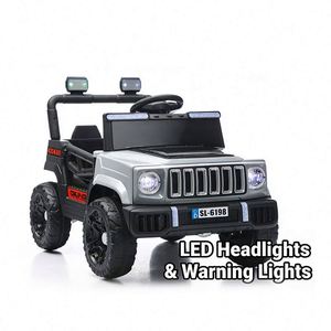 Auto Eléctrico para Niños Toysrunner, 4 Ruedas, Motores Dobles de 6V4Ah, Plástico, Aprendizaje Temprano, Control Remoto, Volante, Reproductor MP3 - Product Image 6
