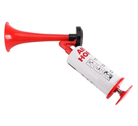Super Horn Handpumpe Lufthorn Cheerleading Fußball Sportfans Horn Plastiktrompete mit Gaspumpe
