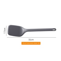Nouvelle spatule de cuisson en silicone antiadhésive résistante aux hautes températures, compatible lave-vaisselle, pour la cuisine domestique et les tâches culinaires