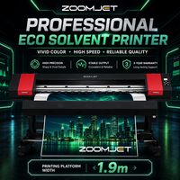 Imprimante à solvant écologique à double tête I3200 de 3,2 m à faible coût pour autocollants de voiture et film PVC