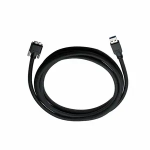 USB 3.0 Type A Male To Micro B Male Extension Camera Cable With Locking Screws USB 3.0 AM-Micro B Cable 1.5M 2M 3M 5M