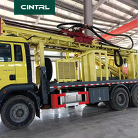Plate-forme de forage de puits d'eau montée sur camion de 200m 300m 400m avec quantité minimale de commande concurrentiel et remise en vrac