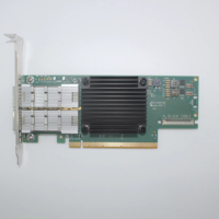 Tarjeta de Red de Doble Puerto InfiniBand HDR de 200 GbE Usada para Mellanox CX6 MCX653106A-HDAT QSFP56 PCIe 4.0 x16 NIC