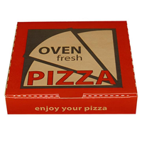 Caja de Pizza Personalizada de Alta Calidad con Logotipo