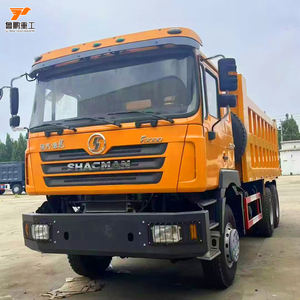 高品质二手陕汽6X4 400马力欧二柴油潍柴发动机左舵重型自卸车用于矿产运输 - Product Image 4