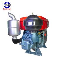 Haute qualité 20HP 22HP monocylindre moteur Diesel quatre temps injection directe refroidi à l'eau pour machines bateaux 8L-nouveau