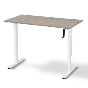 Mesa telescópica de altura ajustable, mesa manual de mesa con soporte para ordenador, <span class=keywords><strong>el</strong></span> más Popular - Product Image 6