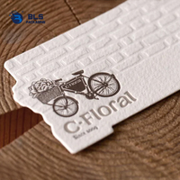 Étiquettes de cartes de visite florales personnalisées en relief, marque privée, depuis 2009, pour emballages de boutiques et de magasins de jardinage