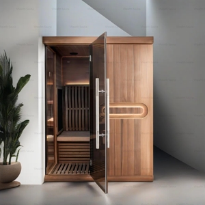 2025 V헬스 공장 직접 새로운 디자인 레드 세더 낮은 EMF 적외선 사우나 룸 <span class=keywords><strong>2</strong></span> 인용 - Product Image 1