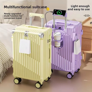 <span class=keywords><strong>Valise</strong></span> à roulettes 2026 Nouvelle Collection 20 Pouces Grande Capacité Multifonctionnelle Design Élégant - Product Image 1