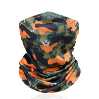 Masque de cyclisme en nylon d'extérieur pour hommes, camouflage, pour le sport, protection solaire, cache-cou, voile de pêche