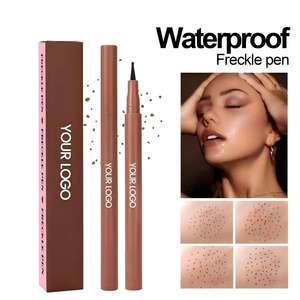 Stylo à taches de maquillage personnalisé, facile à utiliser, séchage rapide, imperméable, certifié CE, stylo à taches de rousseur hautement pigmenté, vegan, tampon liquide pour eye-liner - Product Image 3