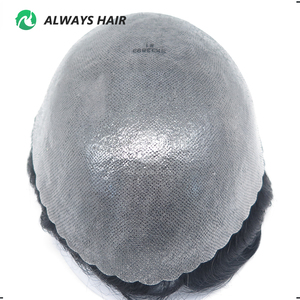 Durevole sistema di sostituzione dei capelli da uomo spessore pelle PU <span class=keywords><strong>parrucchino</strong></span> indiano per capelli da uomo - Product Image 1