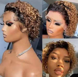 Perruques courtes bob tendance et abordables avec dentelle frontale HD, perruques pour femmes, style brésilien et vietnamien, moelleuses et douces, pour femmes noires, en stock - Product Image 4