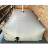 5000L Liter zusammen klappbarer aufblasbarer trinkbarer PVC Faltbarer Speicher Wasser blase Flexibler Tank