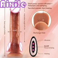 Perfekte Sexspielzeuge Stoßender Dildo Vibrator Realistische Dildos Vibratoren für G-Punkt Anal Butt Strap-on Dildo Erwachsenen-Spielzeug für Männer