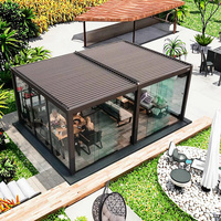 Pergola électrique à persiennes de couverture de pluie Offres Spéciales imperméable pour la couverture de patio