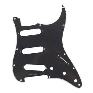 Multicolor 3 Ply 11 Holes SSS Guitar Pickguard Anti-Scratch Plate For ST FD Electric Guitar