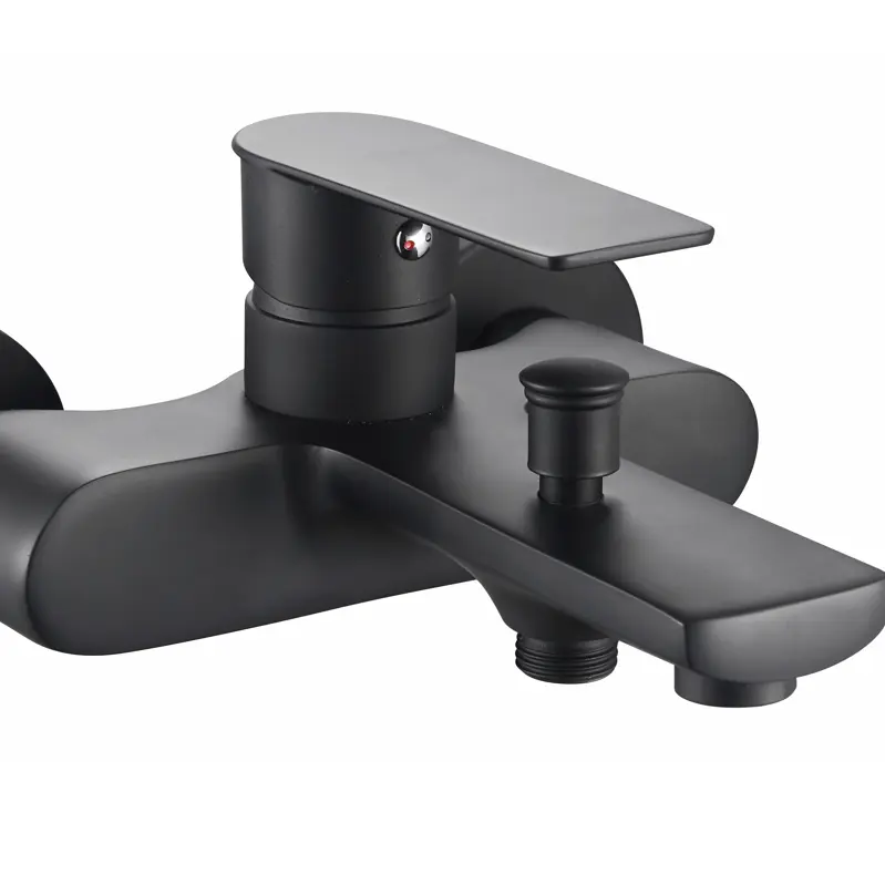 Bathroom Luxury Hot   Cold Water Tap Shower Faucet POPULAR MATTE BLACK