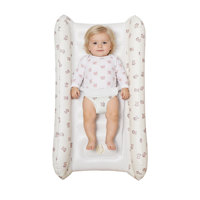 Cama de Viaje Inflable para Niños Pequeños con Protectores de Seguridad, Silla Mecedora, Cama Portátil para Niños, Colchón de Aire para Bebés