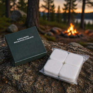 <span class=keywords><strong>Hexamin</strong></span>-Festbrennstoff-Tabletten für Camping, Picknick, Grillen, Touren & Reisen - Anpassbare Verpackung für Lagerfeuer-Kochen - Product Image 3