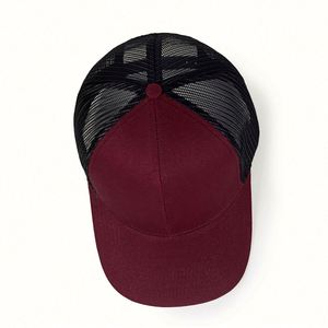 Factory Custom Embroidery Logo 7-Panel Trucker Cap Curved Brim Mesh Fashion Summer Outdoor Trucker <b>Hat</b> - Product Image 6