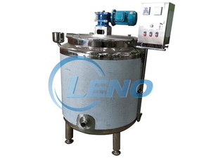 Cuve de fusion à double <span class=keywords><strong>lame</strong></span> rotative 500L 1000L pour pâte de chocolat haute viscosité et cire de caramel - Product Image 5