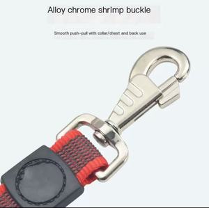 Correa Personalizada para Perros Medianos, Cinturón Resistente Antideslizante, Cuerda para Caminar Reflectante, Impermeable, Ajustable, de Poliéster Simple - Product Image 5