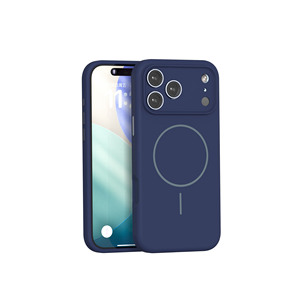 Funda de Silicona Líquida Personalizada Ecológica Antigolpes de Color Puro con Magnético para <span class=keywords><strong>Samsung</strong></span> <span class=keywords><strong>Serie</strong></span> 24 25 26 - Product Image 1