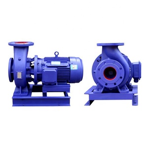 Bomba de Agua Eléctrica Centrífuga Horizontal de Una Etapa con Succión Axial Serie ISW - Product Image 1