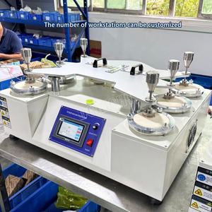 Testeur d'abrasion Martindale à 6 stations d'essai de résistance à l'usure textile et cuir à écran tactile - Product Image 6