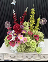 Tren Pernikahan Terbaru 2026: Rangkaian Bunga Burgundy, Bunga Anthurium Hijau Burgundy Buatan, dan Hydrangea sebagai Centerpiece untuk Pesta